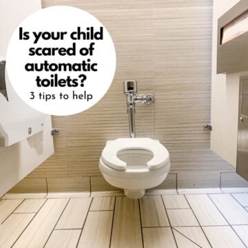 Fear of Automatic Toilets: 3 Ways to Help Kids