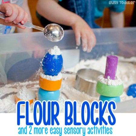 SENSORY ACTIVITIES FOR TODDLERS: Check out these 3 great sensory activities; fine motor skill activities for toddlers; easy indoor activities for toddlers; quick and easy toddler activities from Busy Toddler (sponsored by Lakeshore)