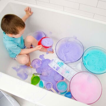 Bubble Foam Bath Activity
