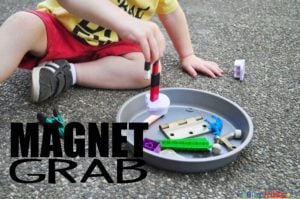 A quick and easy science activity for toddlers.