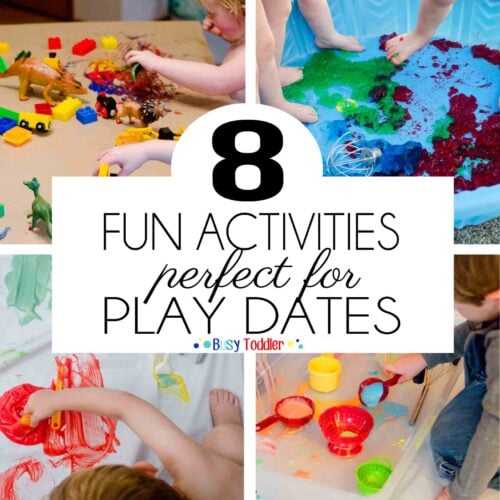 MESSY PLAY DATE: 8 awesome and messy play date activities