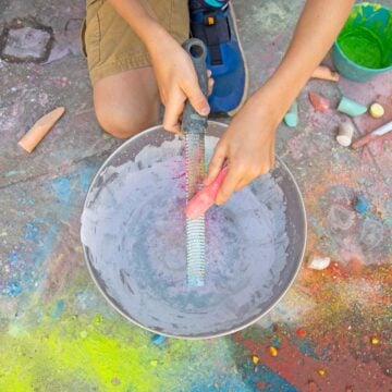 Chalk Paint Outdoor Art