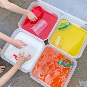 Outdoor Colored Water Station