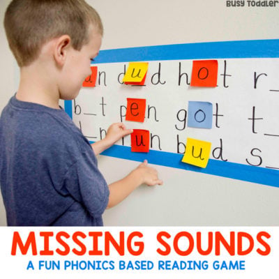 Missing Sounds Reading Activity