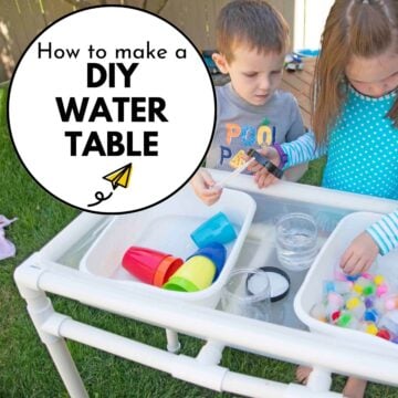 How to Make a DIY Water Table