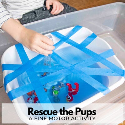 Rescue the Pups: Fine Motor Activity for Kids