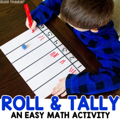 Dice Math Activity: Roll & Tally
