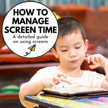 How to manage screen time with kids